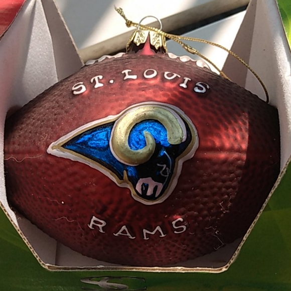ST. LOUIS RAMS Christmas Ornament - Picture 2 of 2
